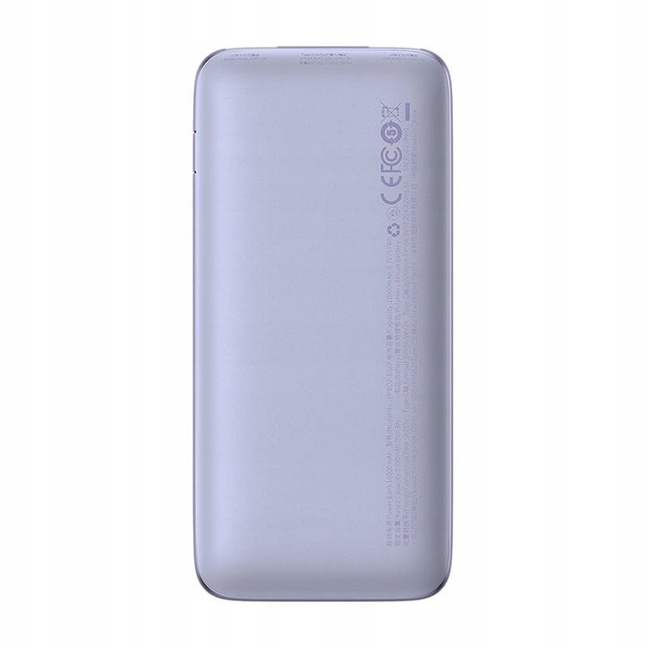 BASEUS POWER BANK PODRÓŻNY 10000 MAH 2X USB USB-C QC 3.0 20W Z KABLEM USB