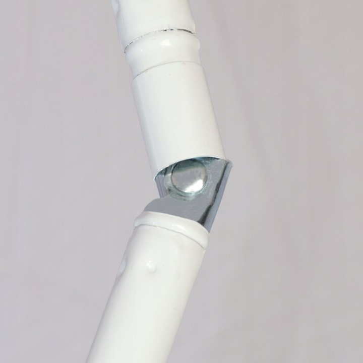 Parasol plażowy łamany z filtrem UPF50+ Captain Mike 160cm szary