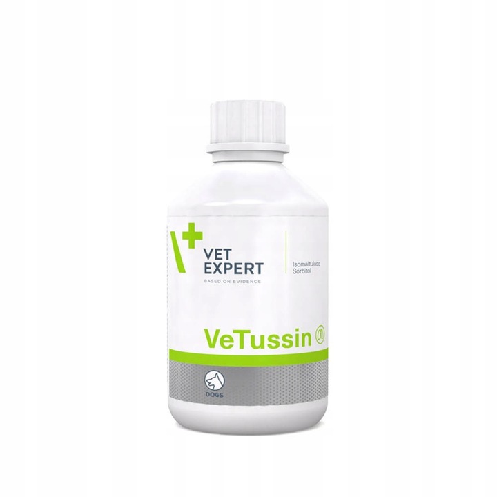 VetExpert Vetussin 100ml dla psa na kaszel.