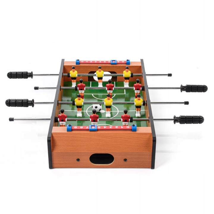 Mini stół do piłkarzyków małe piłkarzyki stołowe gra dla dzieci MDF Meteor