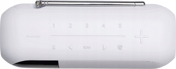 RADIO JBL Tuner 2 DAB+/FM BLUETOOTH IPX7 Białe