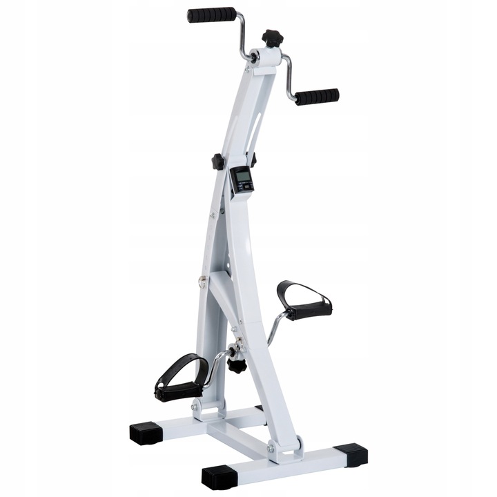 Trenażer dla Seniorów Rowerek Treningowy do Ćwiczeń Rehabilitacji Rąk i Nóg