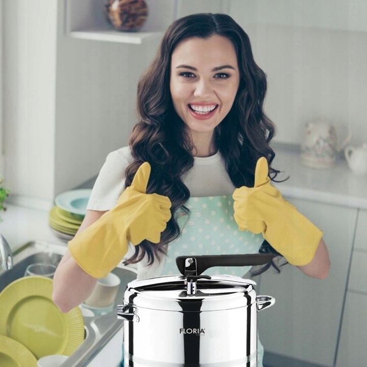 SZYBKOWAR GARNEK CIŚNIENIOWY TURECKI STAL GAZ INDUKCJA 5LT