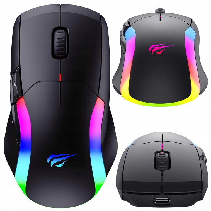 BEZPRZEWODOWA MYSZKA GAMINGOWA HAVIT MS959WB MYSZ KOMPUTEROWA RGB