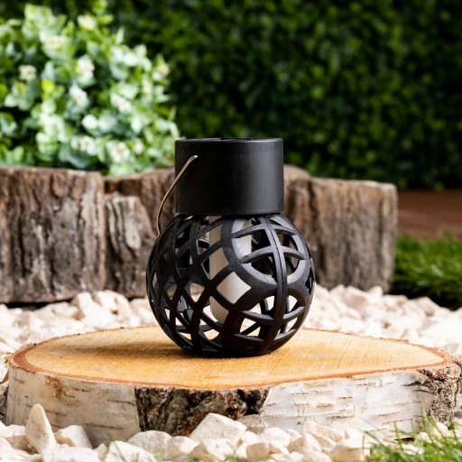 4x LAMPION SOLARNY LED WISZĄCY LAMPA EFEKT PŁOMIEŃ OGIEŃ LATARENKA OGRODOWA