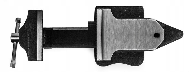 IMADŁO STOŁOWE ŚLUSARSKIE STALOWE Z KOWADŁEM 125MM DWUSZCZĘKOWE