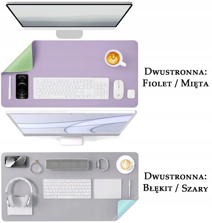 MATA OCHRONNA PODKŁADKA NA BIURKO STÓŁ BLAT 40x80