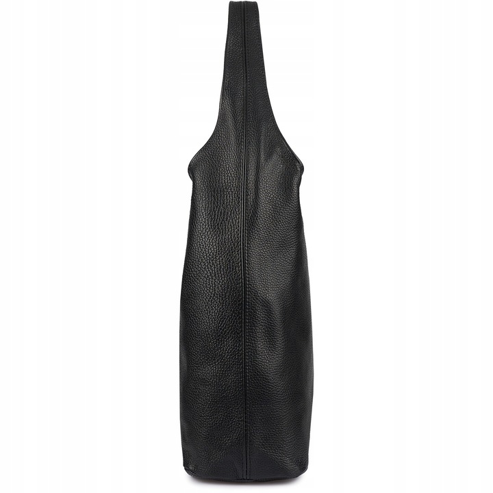 Torebka skórzana damska duża A4 shopperka klasyczna na ramię włoska skóra