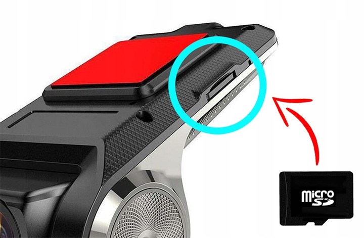 WIDEO REJESTRATOR JAZDY KAMERA SAMOCHODOWA ANDROID ANYTEK DVR HD 1080P ADAS