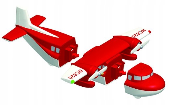 MALBLO MAGNETIC - pojazdy strażackie 0317