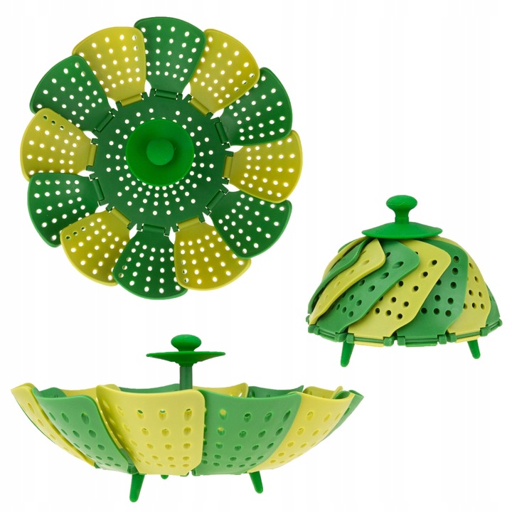 SITKO WKŁAD DO GOTOWANIA NA PARZE KOSZYK SKŁADANY