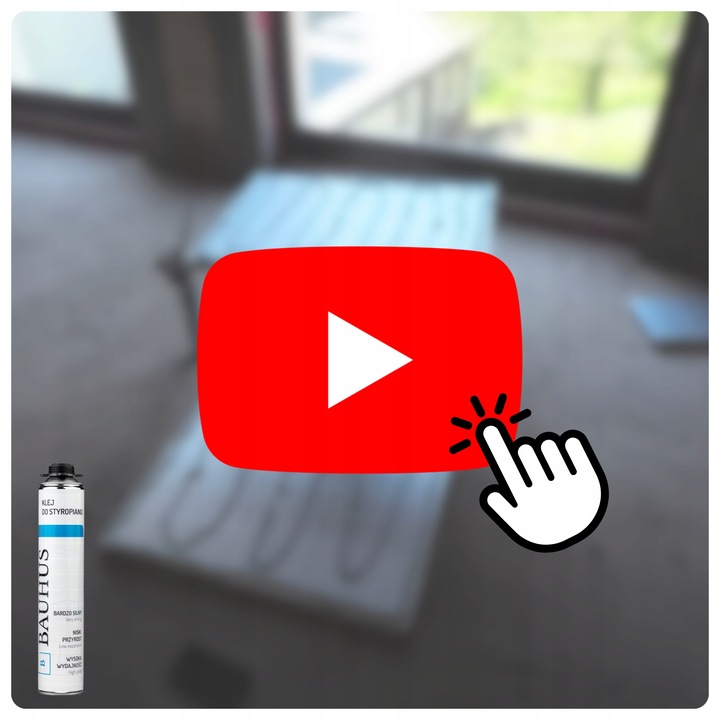 KLEJ do styropianu EPS XPS pianoklej 2szt + PISTOLET do pianokleju ZESTAW