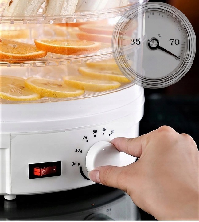 SUSZARKA DO GRZYBÓW OWOCÓW WARZYW SPOŻYWCZA DUŻA 5 SIT 4 CM 500W ŻYWNOŚCI