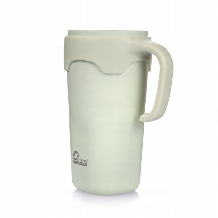 Kubek Termiczny Ze Słomką Majestic Sport Jelly 650 ml Zielony