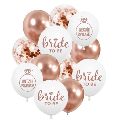 BALONY dekoracje WIECZÓR PANIEŃSKI baner OMG ros