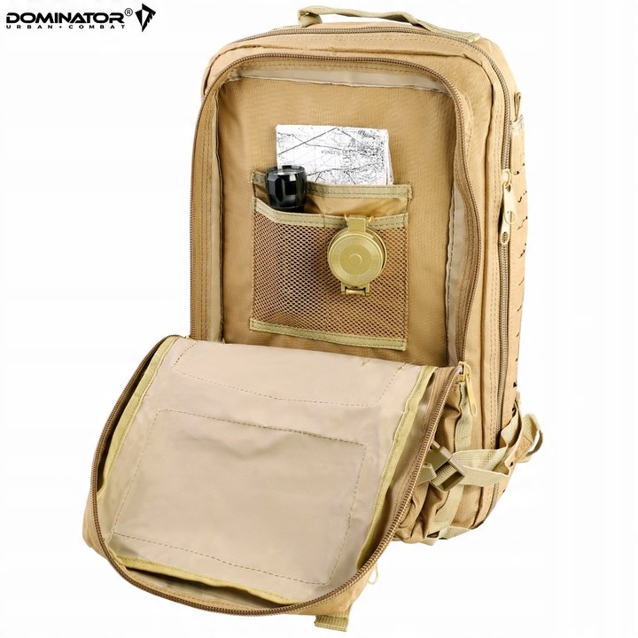 PLECAK WOJSKOWY TAKTYCZNY DOMINATOR WARRIOR LASER CUT MILITARNY 36L Tan