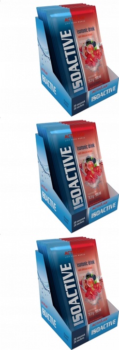 ACTIVLAB ISOACTIVE 20x31.5g NAPÓJ IZOTONICZNY ISO x3