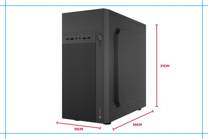 Komputer Biurowy Intel Core i5 16GB 256GB SSD Windows 10 Pro DVD Wydajny
