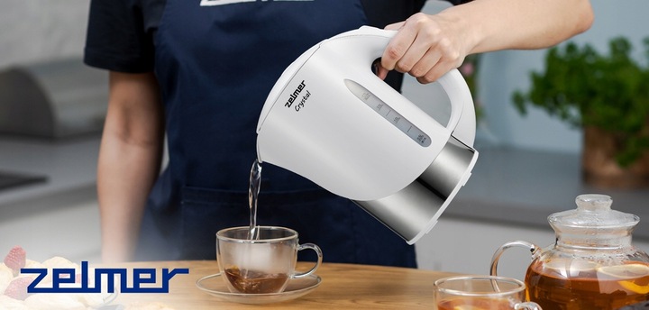 Czajnik elektryczny Zelmer ZCK7630W 2200 W 1,7 l biały