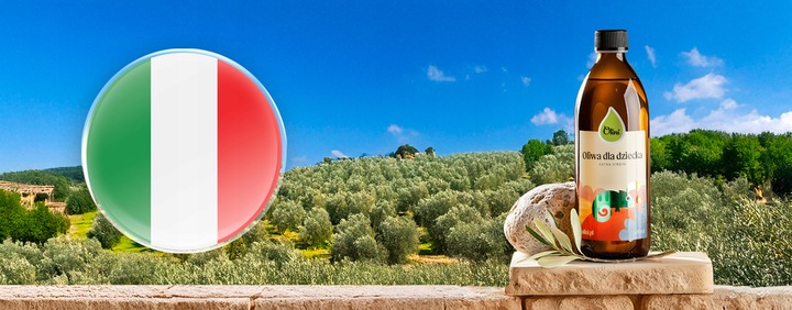 Oliwa z oliwek dla dzieci 100 ml Tłoczona na zimno, nierafinowana