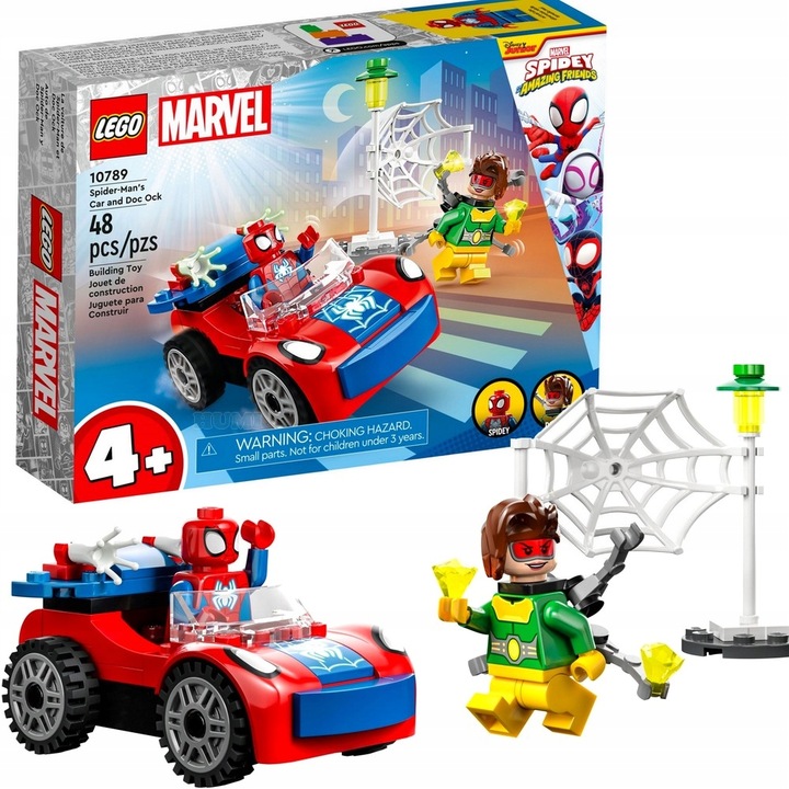 LEGO MARVEL 10789 SPIDEY SAMOCHÓD SPIDERMANA DOC OCK
