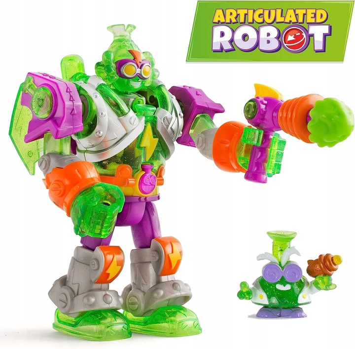 SUPERTHINGS S Playset Superbot Mega-K Super Zings Things robot 3w1 figurka