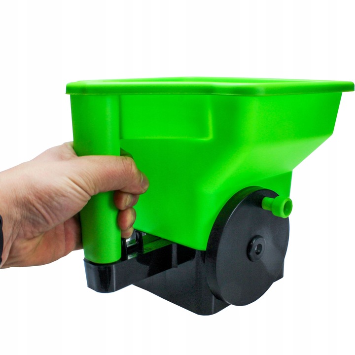 SIEWNIK DO TRAWY RĘCZNY OGRODOWY ROZSIEWACZ NASION NAWOZU SOLI PIASKU 3L