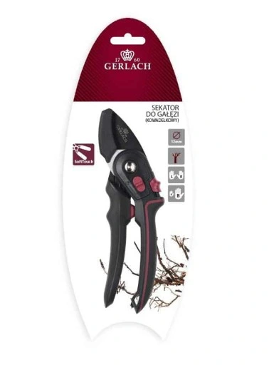MAŁY SEKATOR OGRODNICZY ręczny Gerlach nożycowy