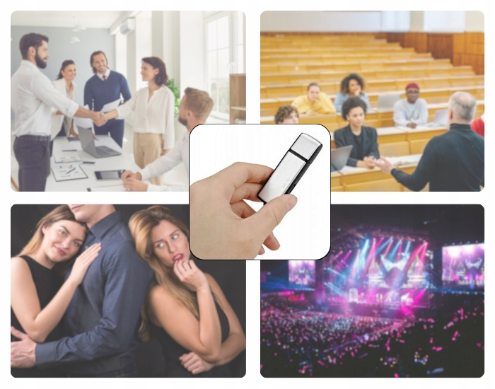 MINI DYKTAFON SZPIEGOWSKI PODSŁUCH PENDRIVE DYSKRETNY REJESTRATOR USB 2w1