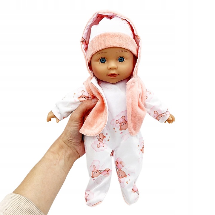 Lalka bobas jak żywa mówi interaktywna śpiewa uczy bajki 2 języki duża