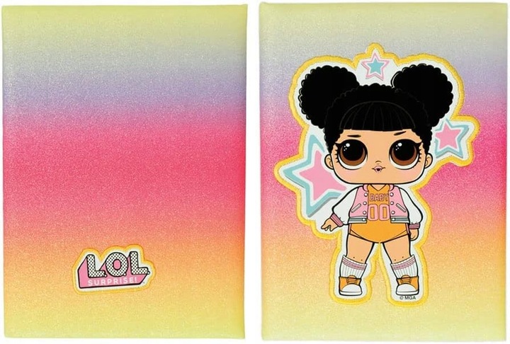LOL SURPRISE BROKATOWY PAMIĘTNIK L.O.L NOTES ALBUM