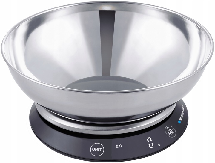 Waga kuchenna z misą Blaupunkt do 5kg 1g 3xAAA