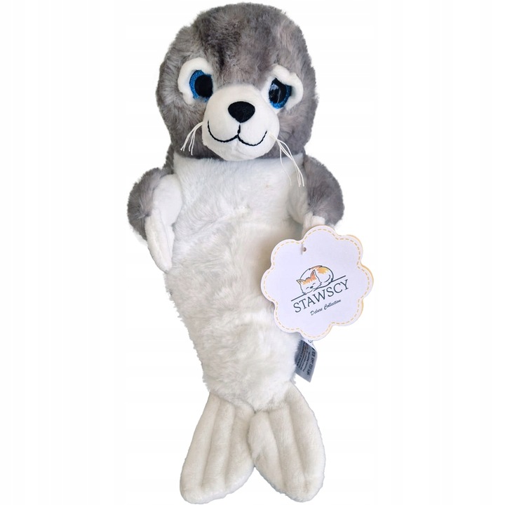 FOKA UCHATKA maskotka PLUSZOWA foczka PLUSZAK 25cm