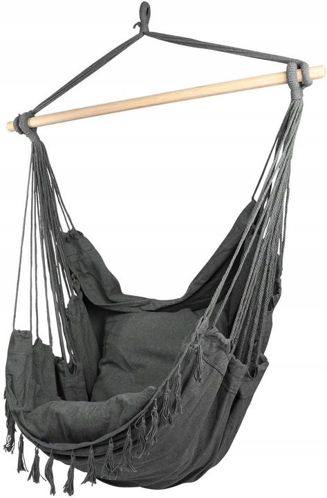 HUŚTAWKA BOHO HAMAK BRAZYLIJSKI OGRODOWY KRZESŁO BRAZYLIJSKIE BUJANY kokon