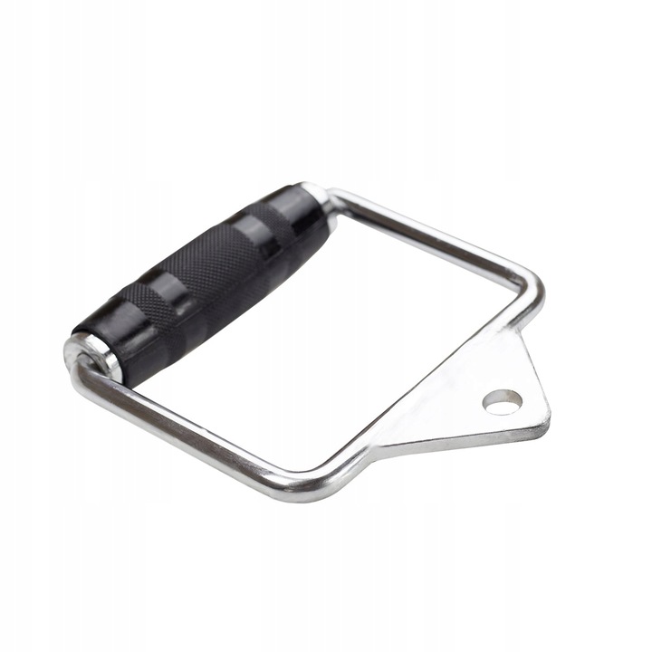 POJEDYŃCZY UCHWYT CHROMOWANA STAL GUMOWY UCHWYT SOLIDNY WYTRZYMAŁY HMS