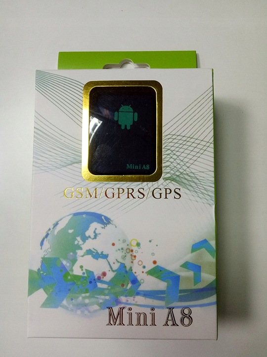 Mini LOKALIZATOR A8 Podsłuch GSM SIM