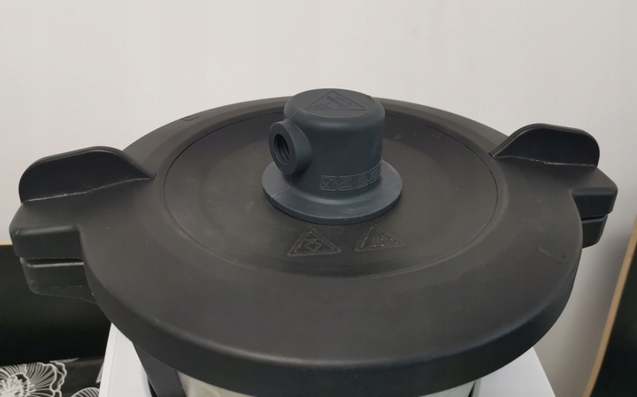 Nasadka odprowadzająca parę do Thermomix TM5 TM6 +pokrywa +wkładka do jajek