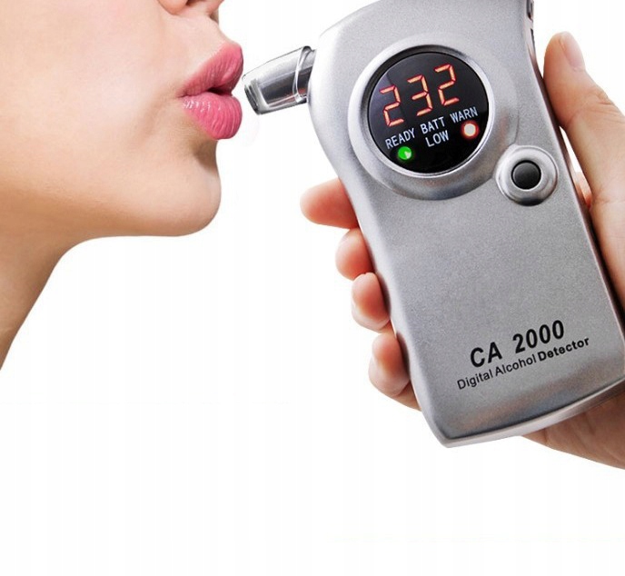 ALKOMAT CYFROWY CA2000 PROFESJONALNY+ 10 USTNIKÓW + 9V AKUMULATOR ŁADOWALNA