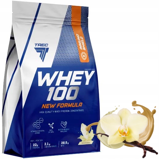 NOWE PYSZNE BIAŁKO WPC Trec Whey 100 700g SERWATKOWE PROTEINY NA MASĘ SIŁĘ