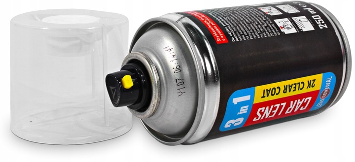 LAKIER BEZBARWNY Z UTWARDZACZEM DO RENOWACJI REGENERACJI LAMP 3W1 W AUCIE