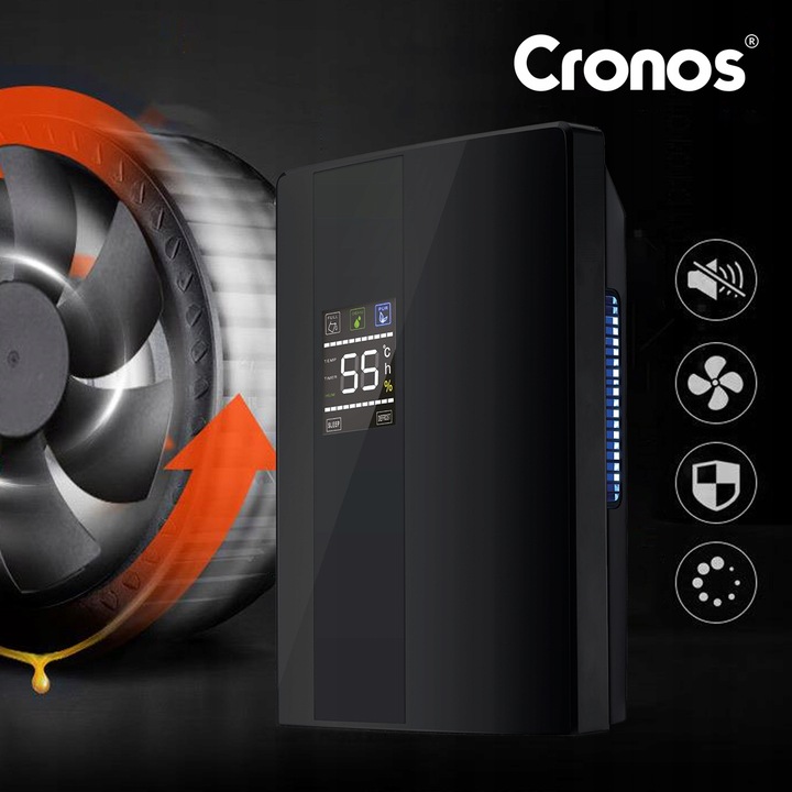 OSUSZACZ POWIETRZA POCHŁANIACZ WILGOCI 2,2L CICHY 65W CRONOS