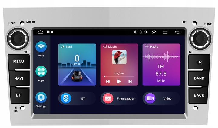 RADIO do OPEL VECTRA C ZAFIRA ASTRA H VIVARO MERIVA SIGNUM ANDROID CARPLAY