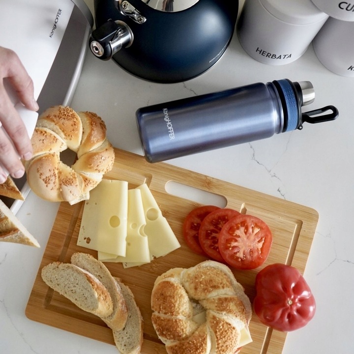 TERMOS Kubek Termiczny NIERDZEWNY POJEMNY Próżniowy Konighoffer Ontario 650