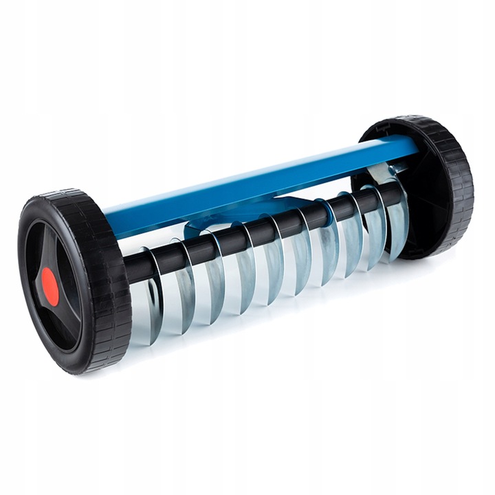 AERATOR WERTYKULATOR RĘCZNY na kółkach OBROTOWY WAHADŁOWY DO TRAWNIKA KOLCE