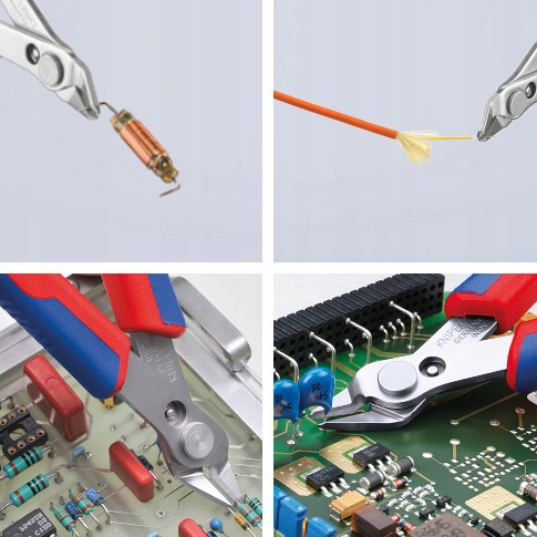 Szczypce Boczne Tnące Precyzyjne Stal 125mm SuperKnips KNIPEX 78 03 125