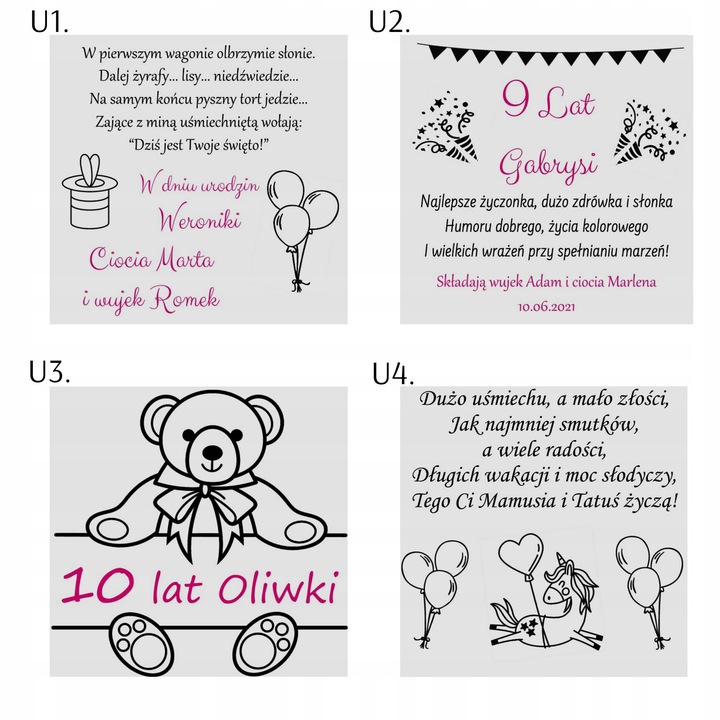 Medalik Srebrny Łańcuszek Komunia Chrzest GRAWER