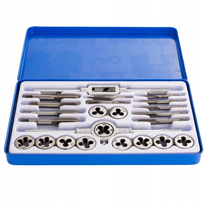 Zestaw gwintowników i narzynek 24 szt ÜBERTOOL