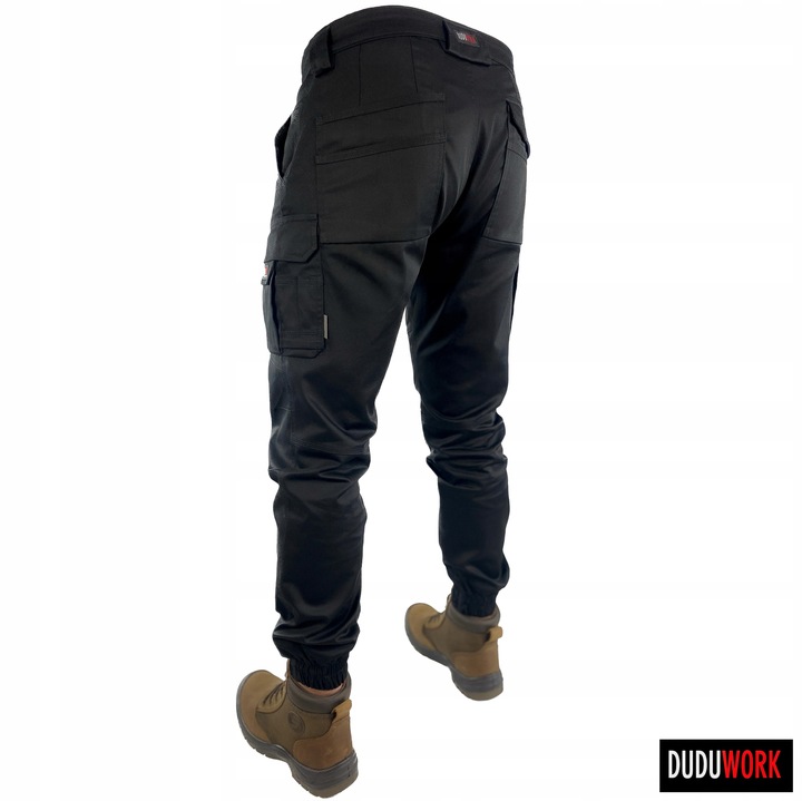 Joggery ROBOCZE BHP DuduWork Czarne Elastyczne 44
