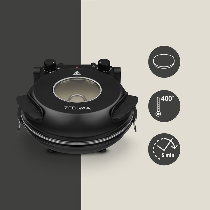 PIEC DO PIZZY 400°C Kamienny Domowy piecyk PIZZA PIECYK 1200W Termostat