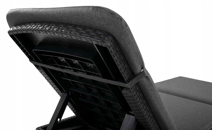 Poduszka na leżak JAIPUR GREY Melange S-02A